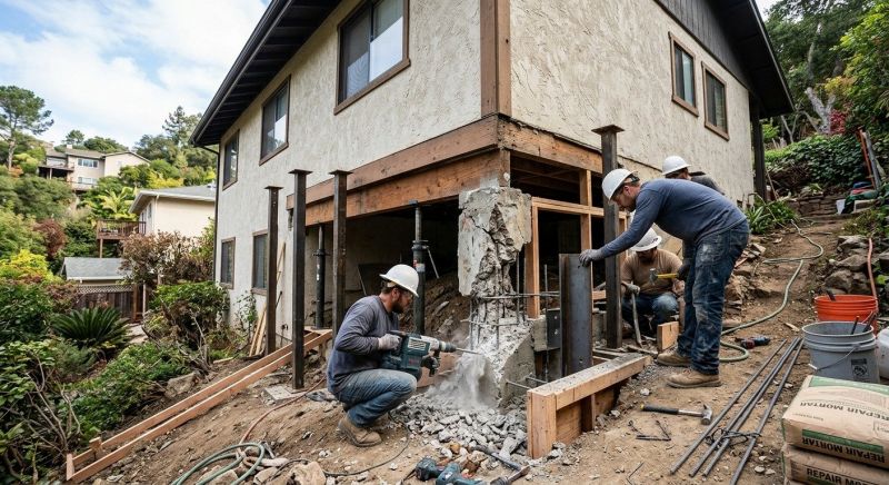 Concrete Pier Repair Service