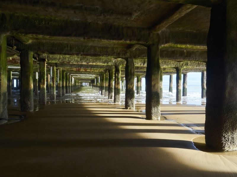 Products For Concrete Pier Repairs in use
